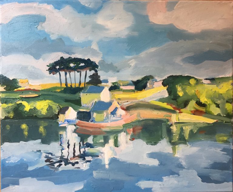 Reflets dans l'eau