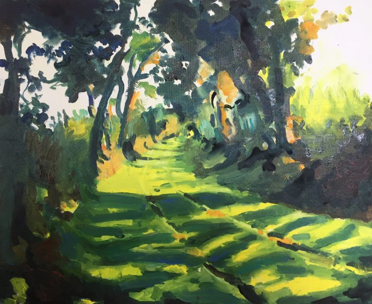 Chemin creux à Plousiy