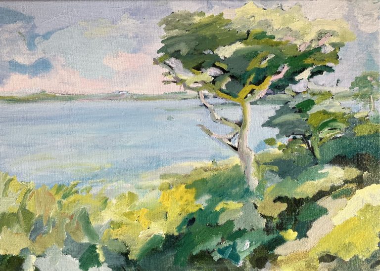 Devant la mer