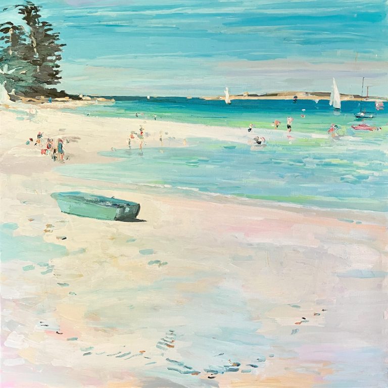 Scène de plage à Béniguet