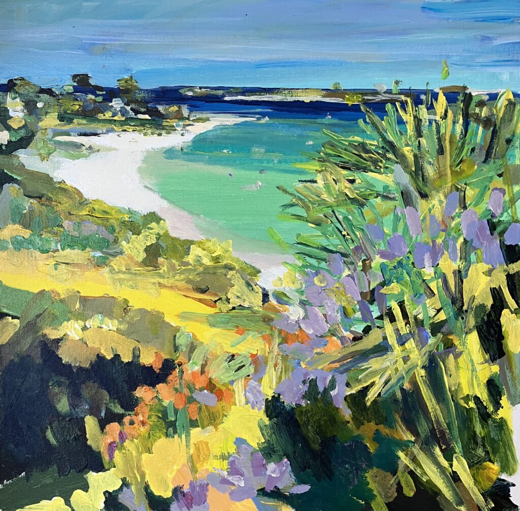 Turquoise et soleil